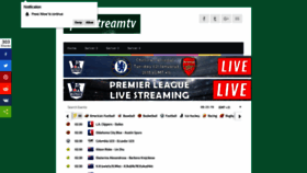 What Sportstreamtv.live website looked like in 2020 (4 years ago)