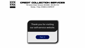 What Self-service.ccsusa.com website looked like in 2020 (4 years ago)