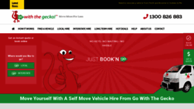 What Selfmovehire.com.au website looked like in 2020 (4 years ago)