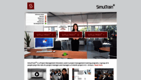 What Simultrain.net website looked like in 2020 (4 years ago)