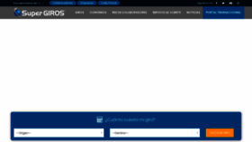 What Supergiros.com.co website looked like in 2020 (6 years ago)
