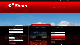 What Simetspa.it website looked like in 2020 (4 years ago)