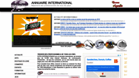 What Sites-internationaux.com website looked like in 2020 (4 years ago)