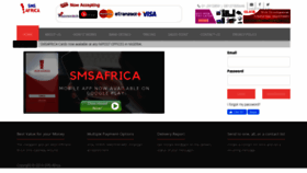 What Smsafricang.com website looked like in 2020 (4 years ago)