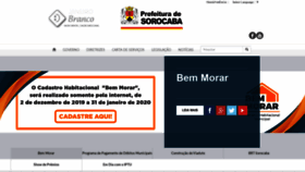 What Sorocaba.sp.gov.br website looked like in 2020 (4 years ago)