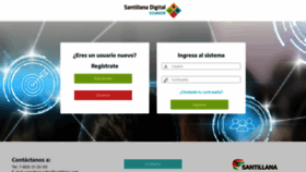 What Santillanadigital.net website looked like in 2020 (4 years ago)