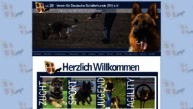 What Schaeferhunde-mv.de website looked like in 2020 (4 years ago)