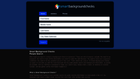 What Smartbackgroundchecks.com website looked like in 2020 (4 years ago)