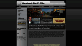 What Sharpcountysheriff.com website looked like in 2020 (4 years ago)