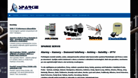 What Sparkie.cz website looked like in 2020 (4 years ago)