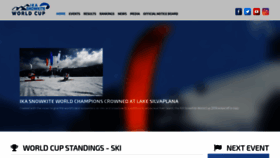 What Snowkiteworldcup.com website looked like in 2020 (4 years ago)