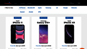 What Shop.freedommobile.ca website looked like in 2020 (4 years ago)
