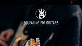 What Squealingpigguitars.co.uk website looked like in 2020 (4 years ago)