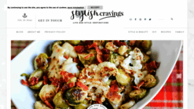 What Stylishcravings.com website looked like in 2020 (4 years ago)