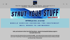 What Strutyourstuff.net.au website looked like in 2020 (4 years ago)