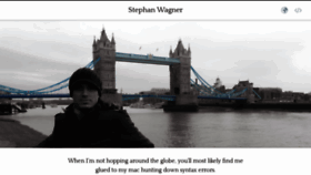 What Stephanwagner.me website looked like in 2020 (4 years ago)
