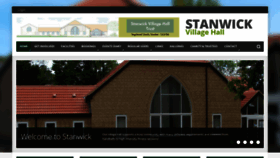 What Stanwickvillagehall.org website looked like in 2020 (4 years ago)