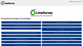 What Survey.aau.at website looked like in 2020 (4 years ago)