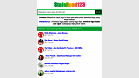 What Stafaband123.com website looked like in 2020 (4 years ago)