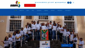 What Sheriffs.org.za website looked like in 2020 (4 years ago)