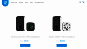 What Store.u-tec.com website looked like in 2020 (5 years ago)