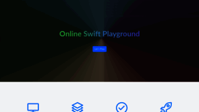 What Swiftplayground.run website looked like in 2020 (4 years ago)
