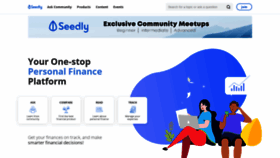 What Seedly.sg website looked like in 2020 (4 years ago)