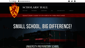 What Scholarshall.com website looked like in 2020 (4 years ago)