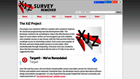 What Survey-remover.com website looked like in 2020 (4 years ago)