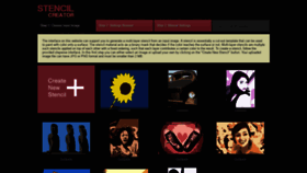 What Stencilcreator.org website looked like in 2020 (4 years ago)