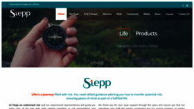What Stepp.co.za website looked like in 2020 (4 years ago)