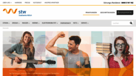 What Stadtwerke-willich.de website looked like in 2020 (5 years ago)