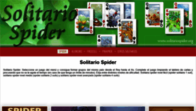 What Solitariospider.org website looked like in 2020 (4 years ago)