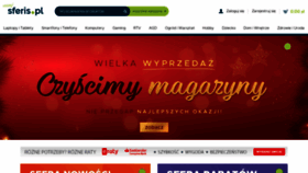 What Sferis.pl website looked like in 2020 (4 years ago)