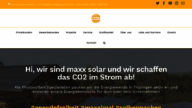 What Sonnenkonto24.de website looked like in 2020 (4 years ago)