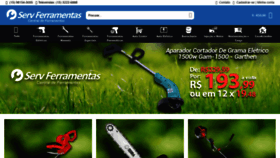 What Servferramentas.com.br website looked like in 2020 (4 years ago)