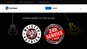 What Stromexpert.at website looked like in 2020 (4 years ago)