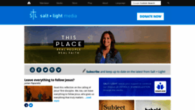 What Saltandlighttv.org website looked like in 2020 (5 years ago)