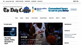 What Smudailycampus.com website looked like in 2020 (4 years ago)