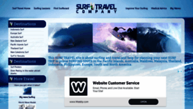 What Surftravelcompany.com website looked like in 2020 (4 years ago)