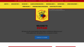 What Svpam.com website looked like in 2020 (4 years ago)