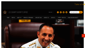What Sheriffleefl.org website looked like in 2020 (4 years ago)
