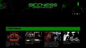 What Siccness.net website looked like in 2020 (4 years ago)