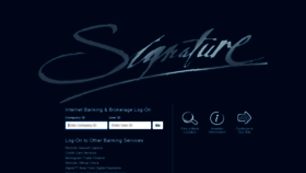 What Signatureny.com website looked like in 2020 (4 years ago)