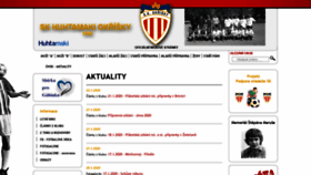 What Skokrisky.cz website looked like in 2020 (4 years ago)