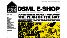 What Shop.doverstreetmarket.com website looked like in 2020 (4 years ago)