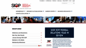 What Siop.org website looked like in 2020 (4 years ago)
