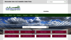 What Southglos.gov.uk website looked like in 2020 (4 years ago)