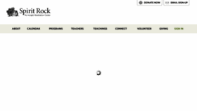 What Spiritrock.org website looked like in 2020 (4 years ago)