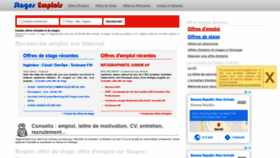 What Stages-emplois.com website looked like in 2020 (4 years ago)